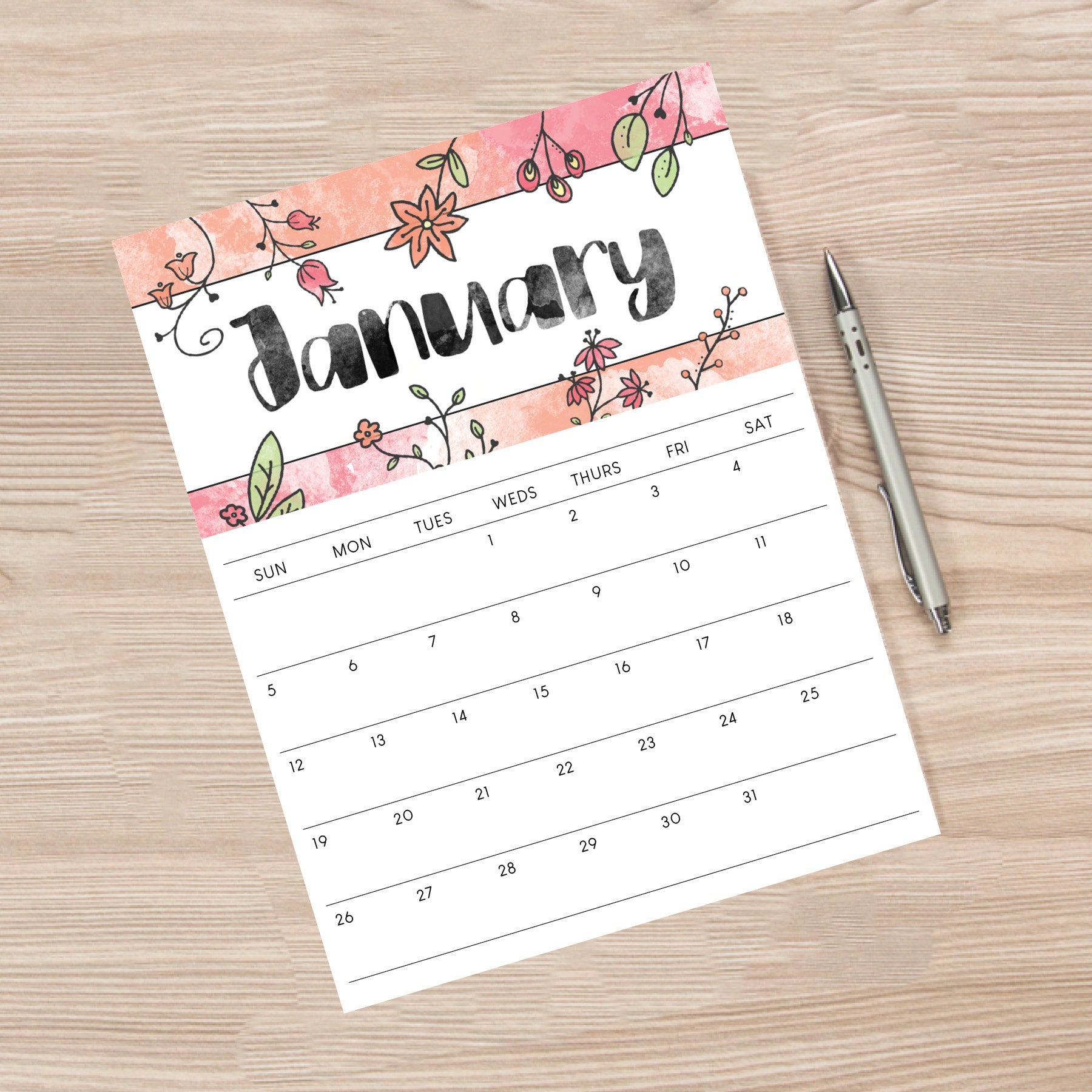 Printable Calendar