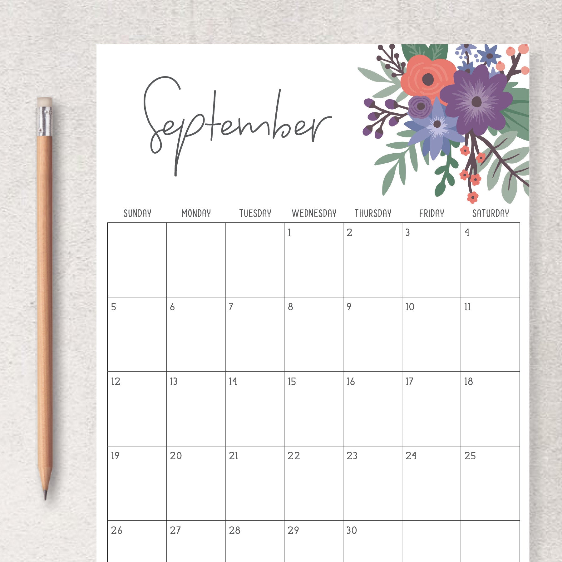 Printable Calendar