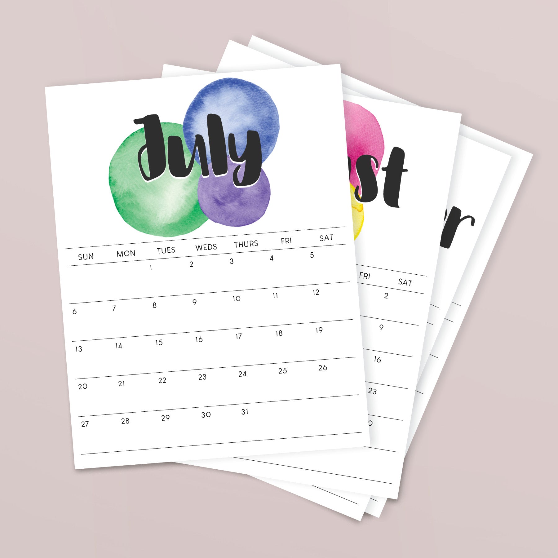 Printable Calendar