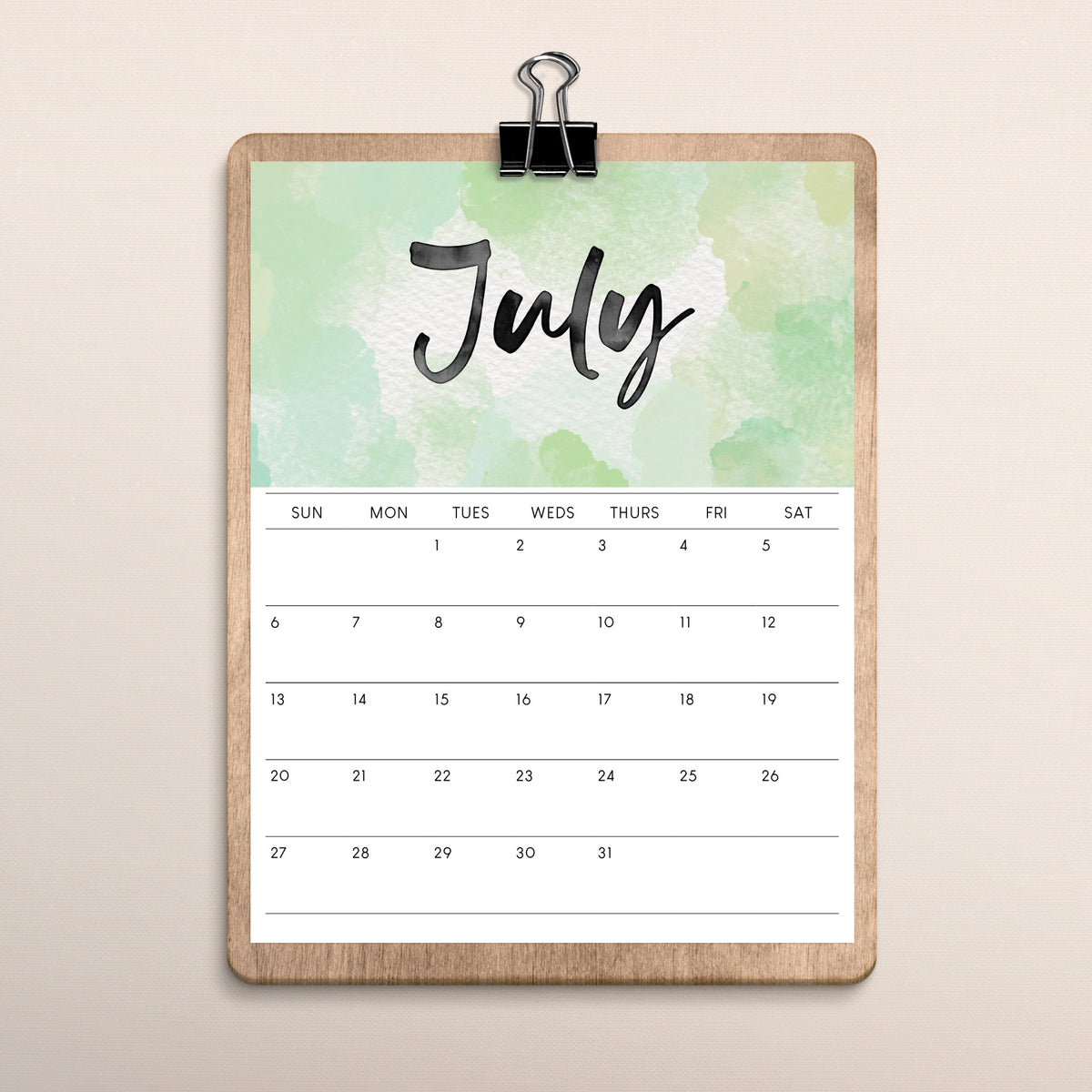 Printable Calendar