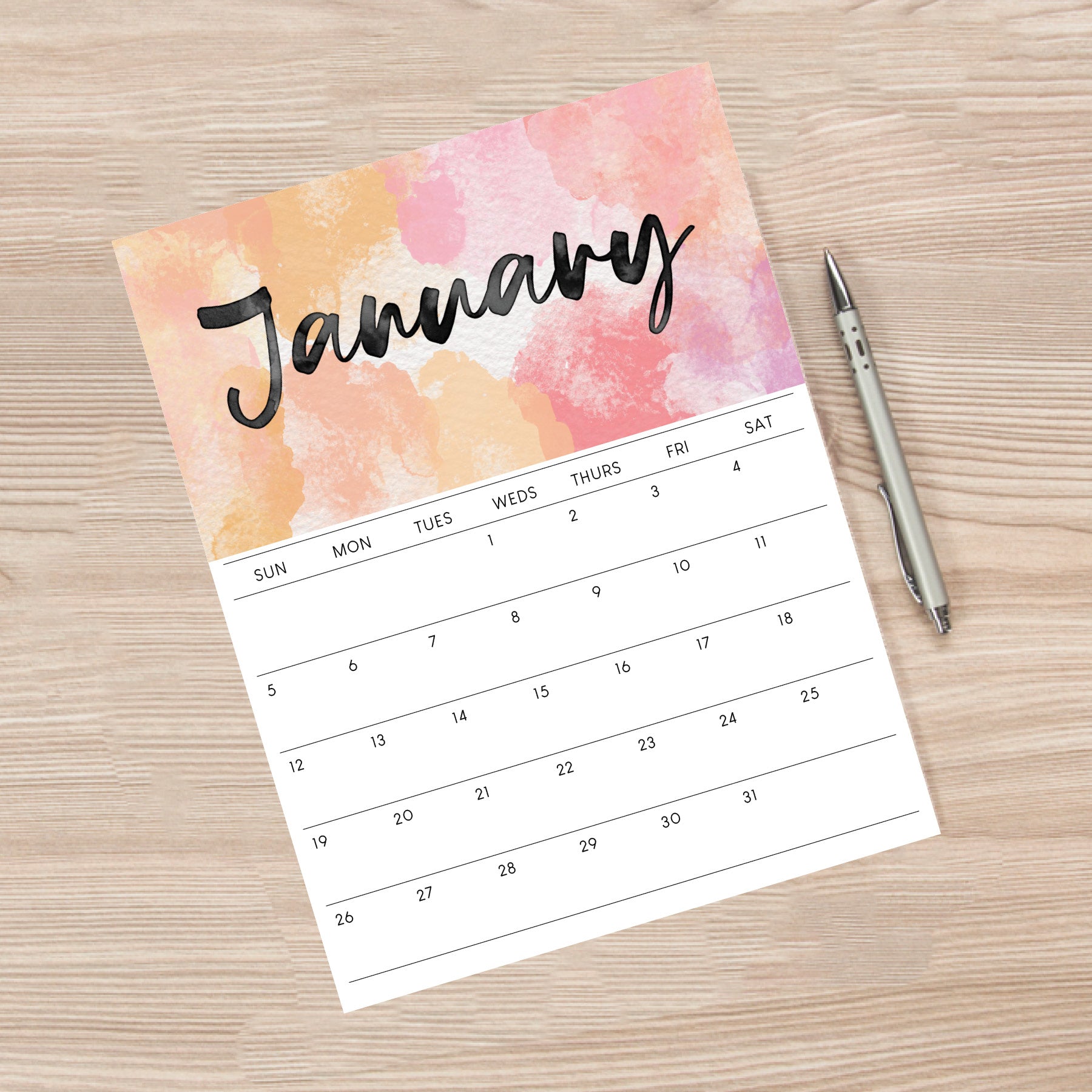 Printable Calendar