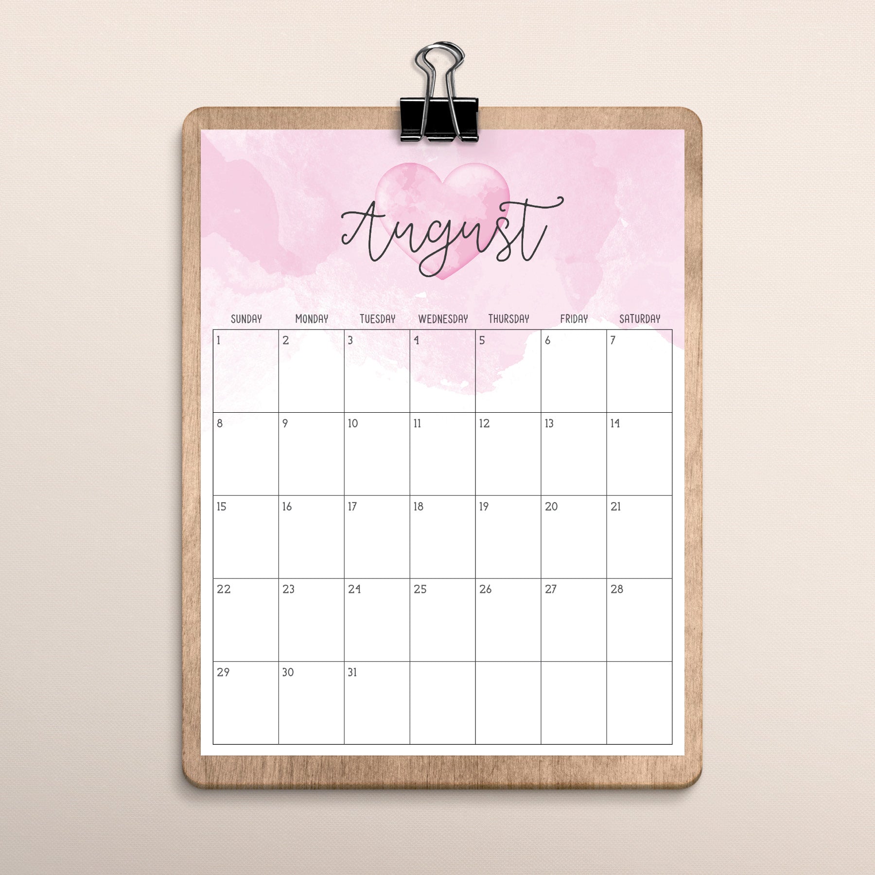 Printable Calendar