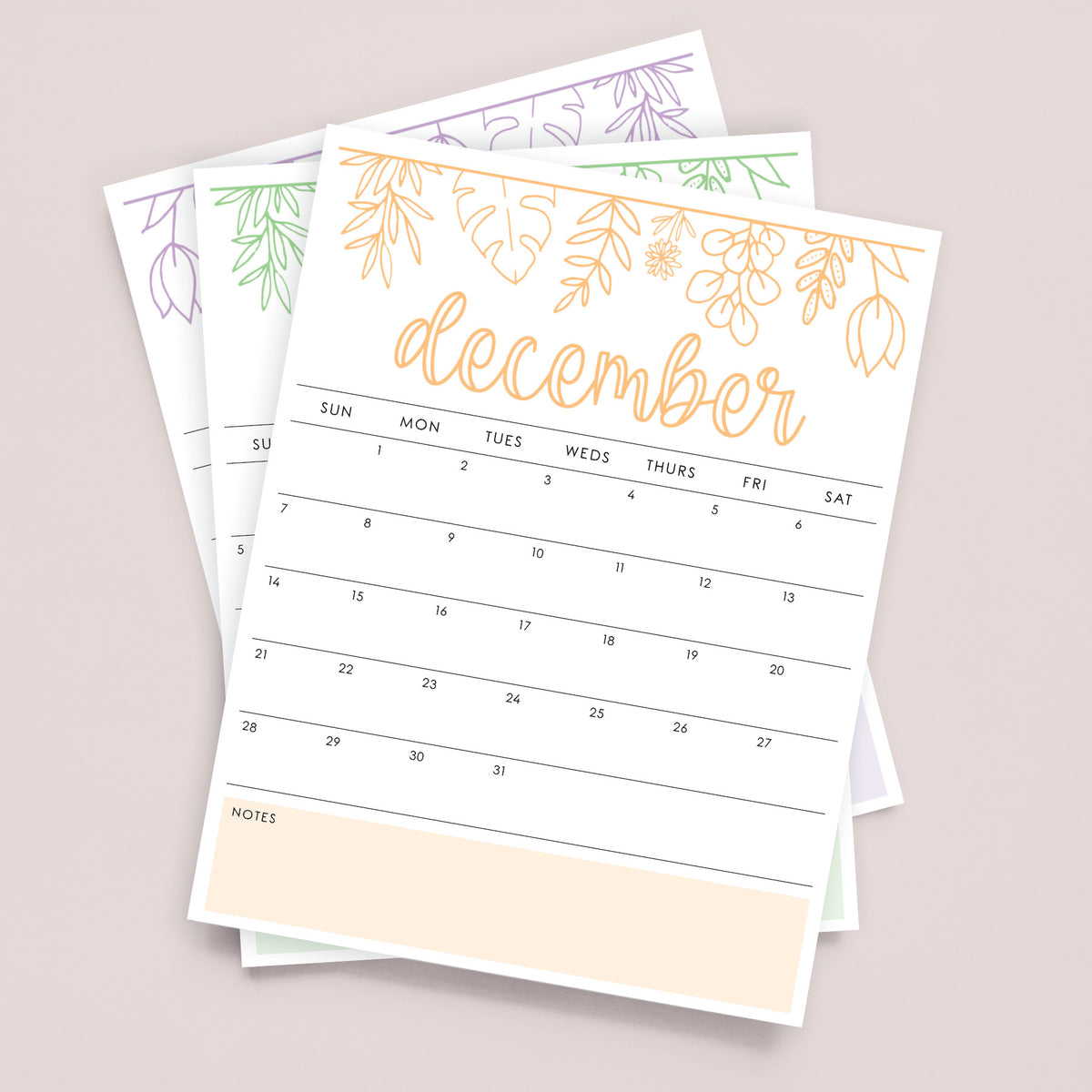 Printable Calendar