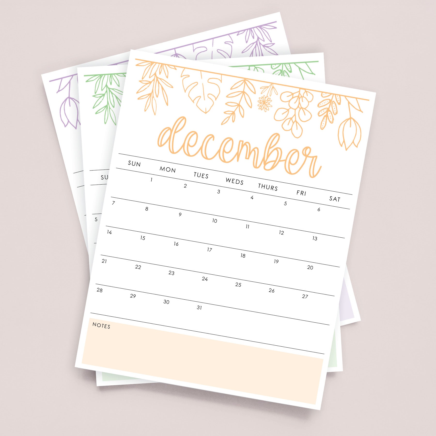 Printable Calendar
