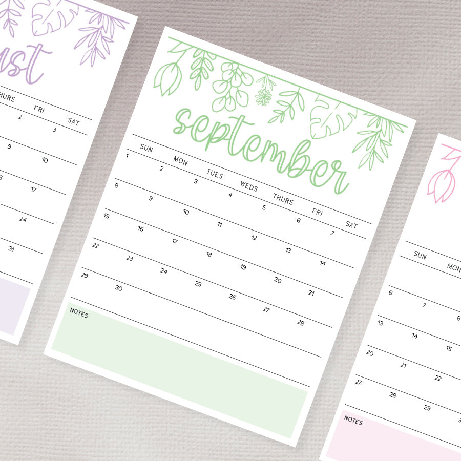 Printable Calendar