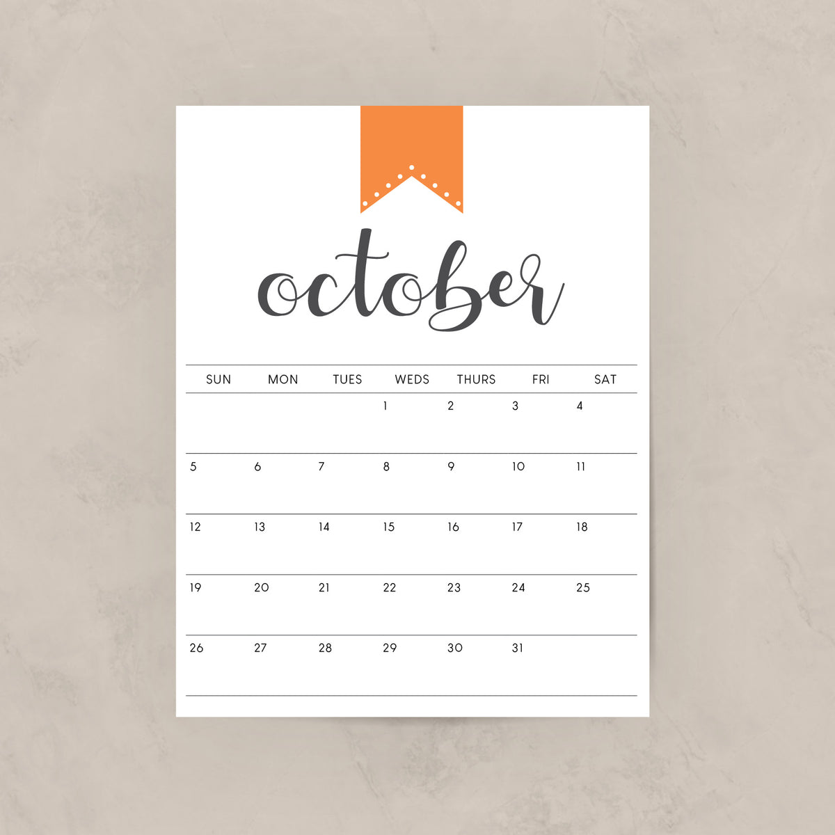 Printable Calendar