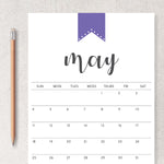 Load image into Gallery viewer, Printable Calendar
