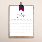 Load image into Gallery viewer, Printable Calendar
