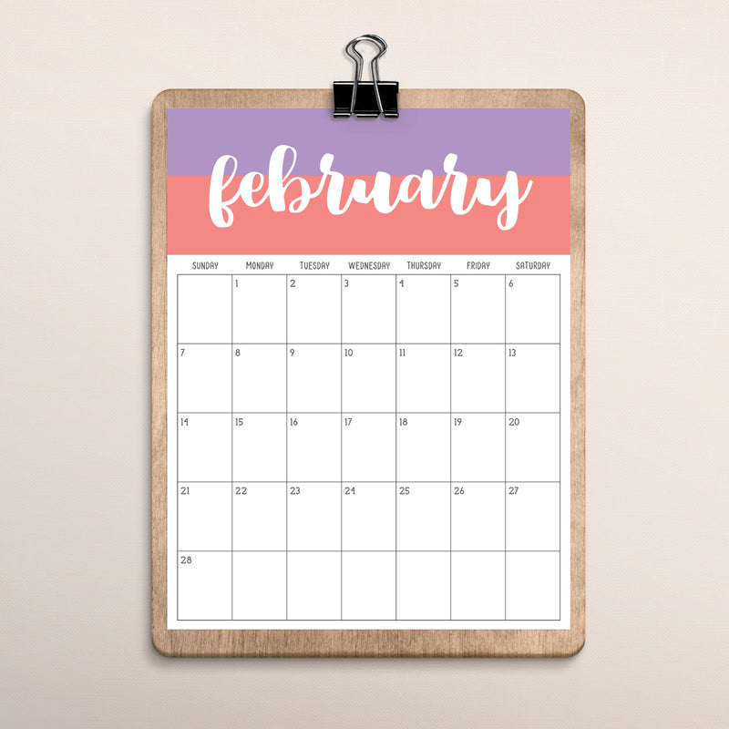printable calendar