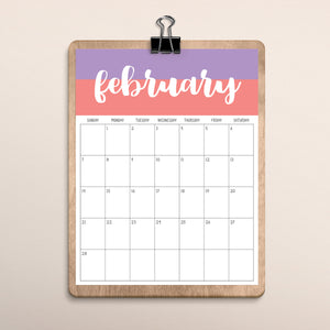 printable calendar