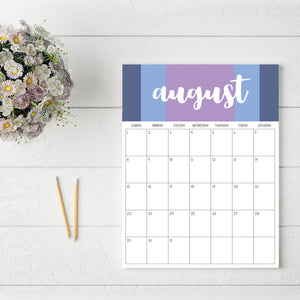 printable calendar