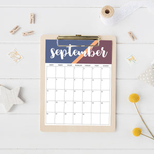 printable calendar