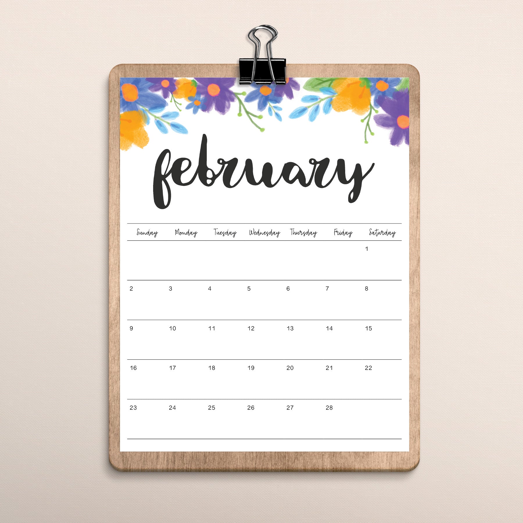 Printable Calendar