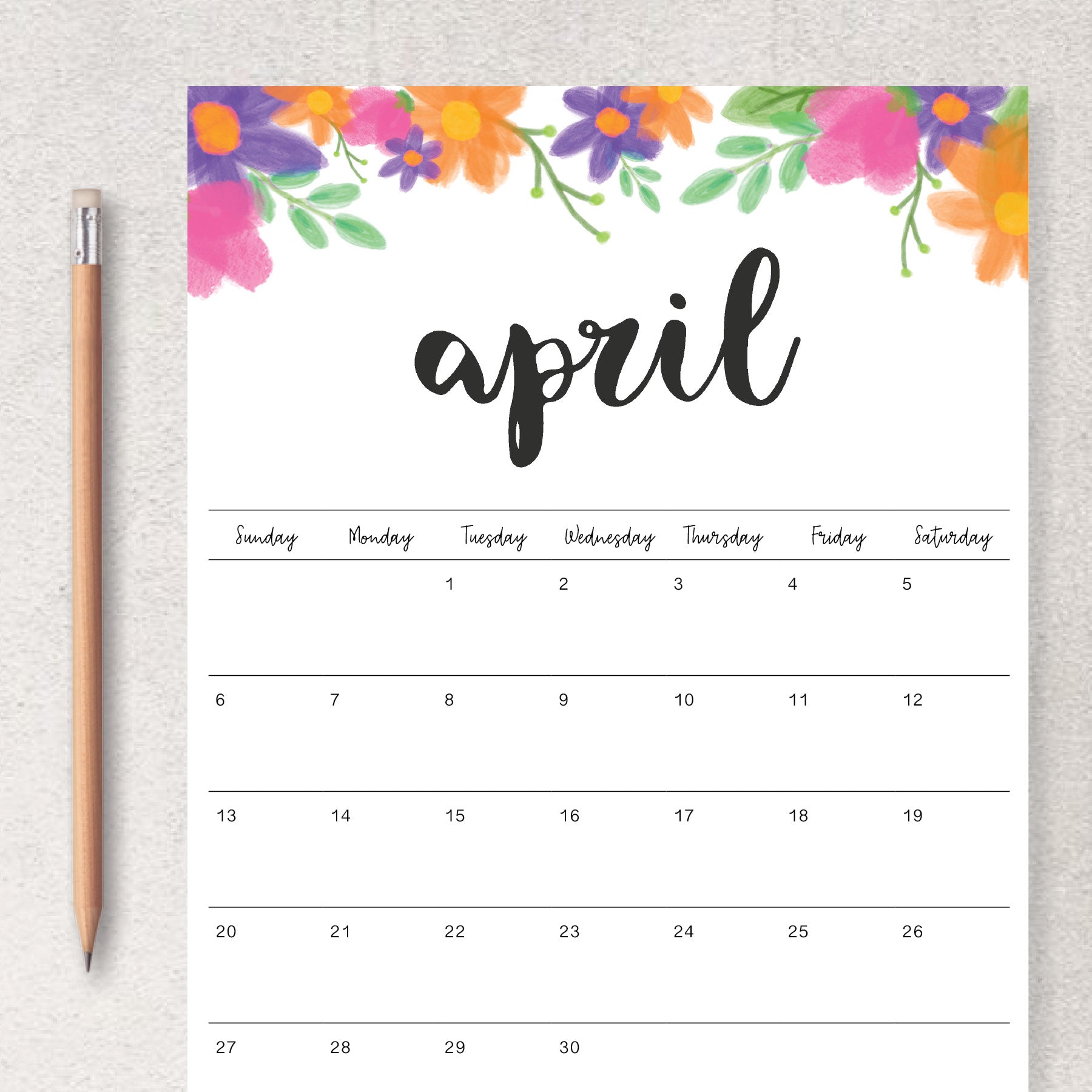 Printable Calendar