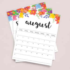 Printable Calendar