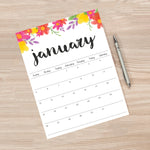 Load image into Gallery viewer, Printable Calendar
