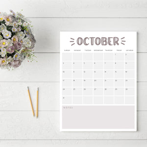 Printable Calendar