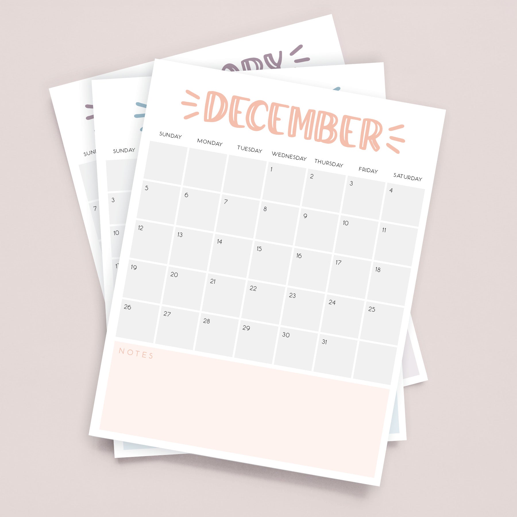 Printable Calendar