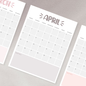 Printable Calendar