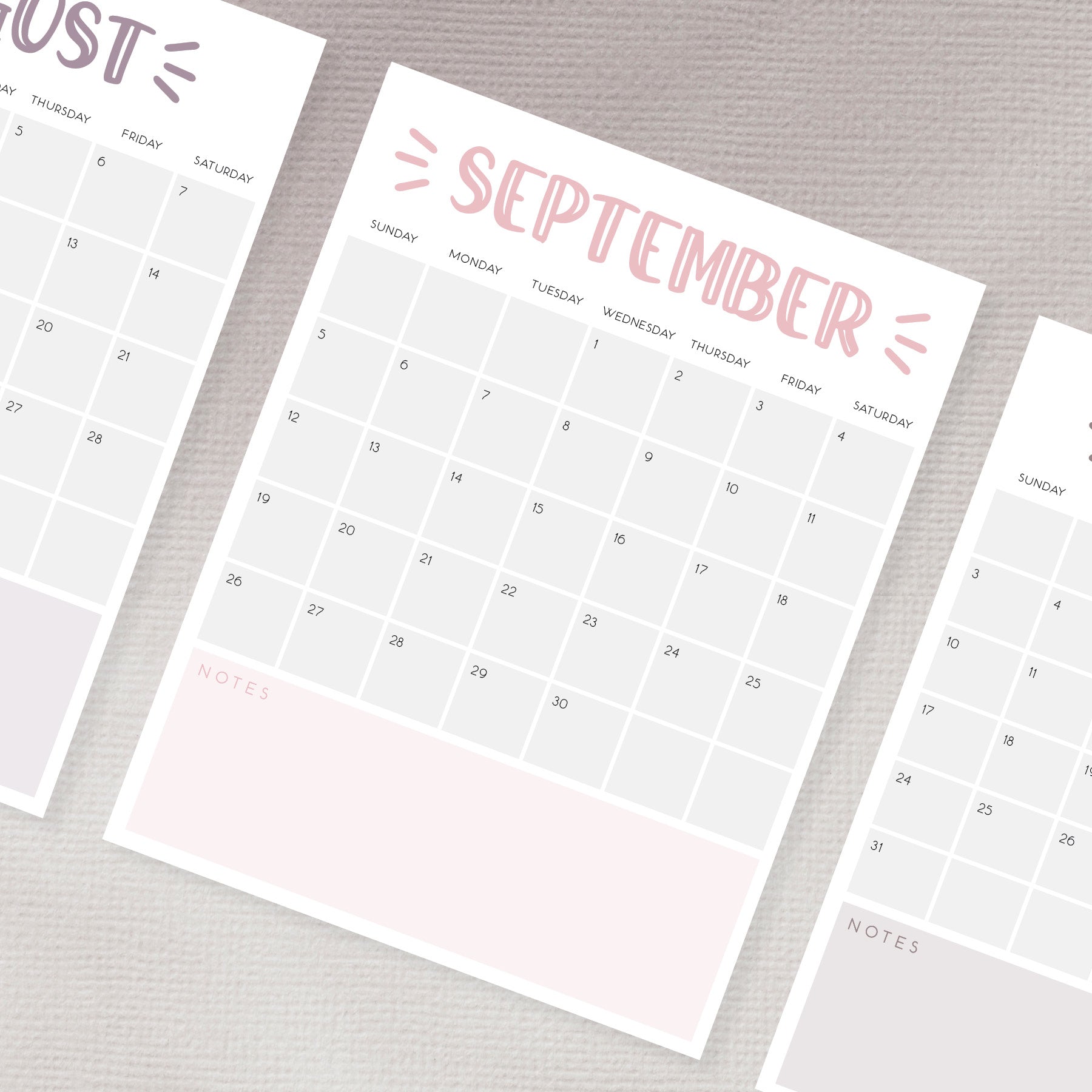 Printable Calendar