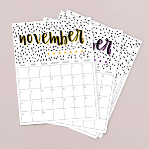 printable calendar