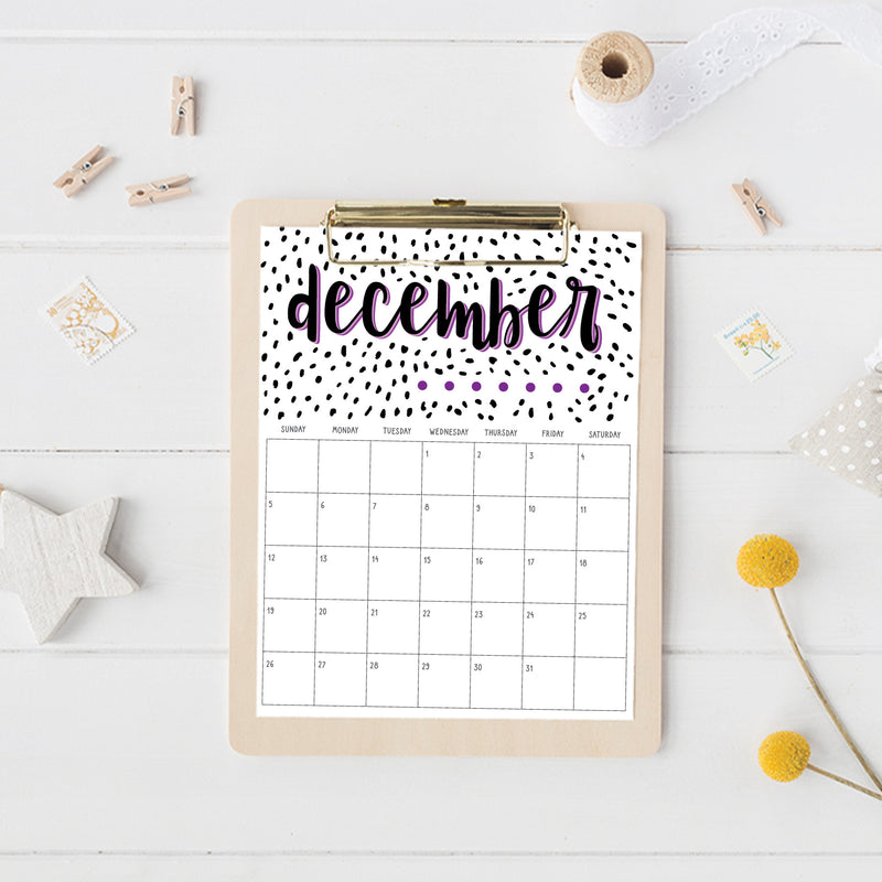 printable calendar