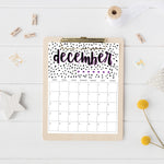 Load image into Gallery viewer, printable calendar
