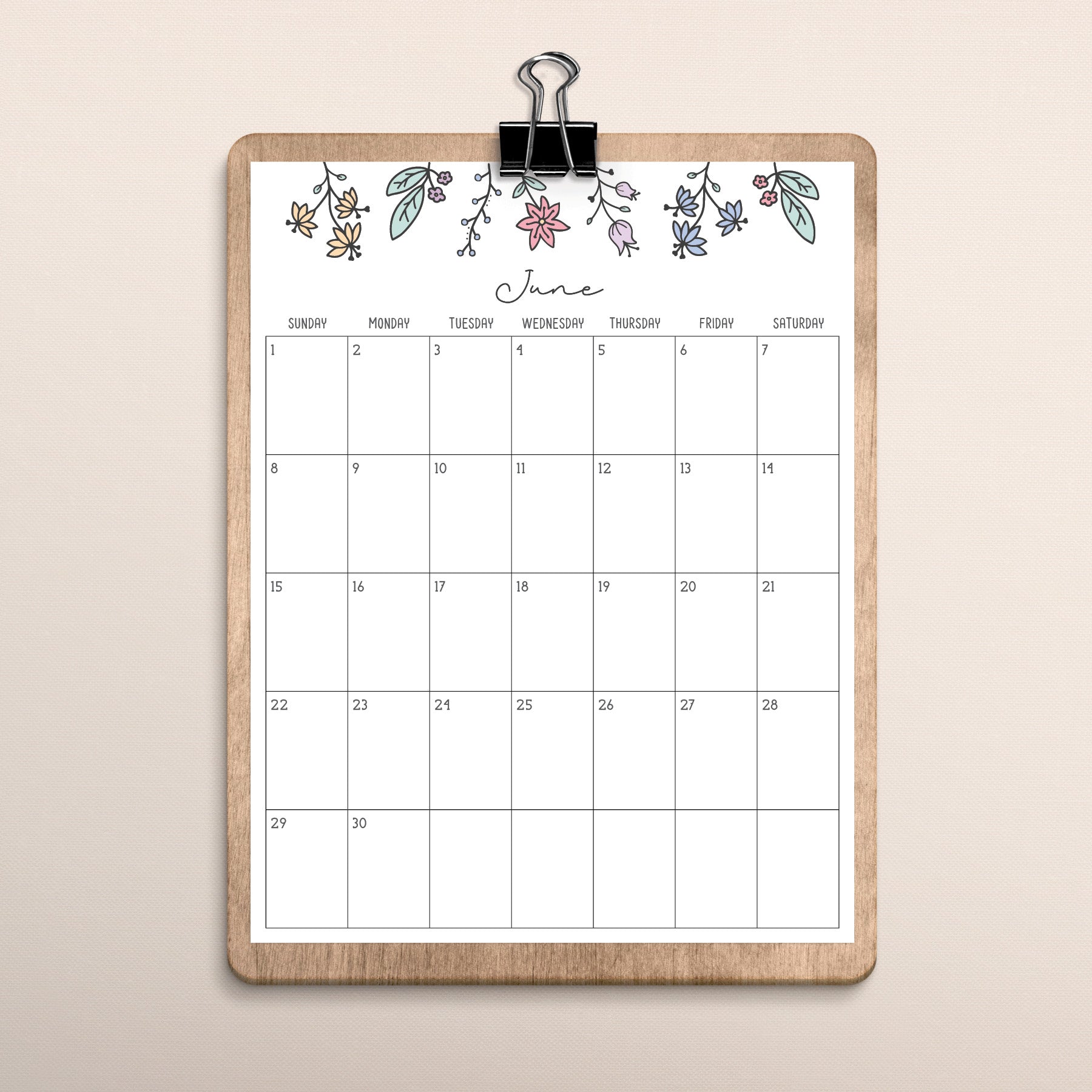 Printable Calendar