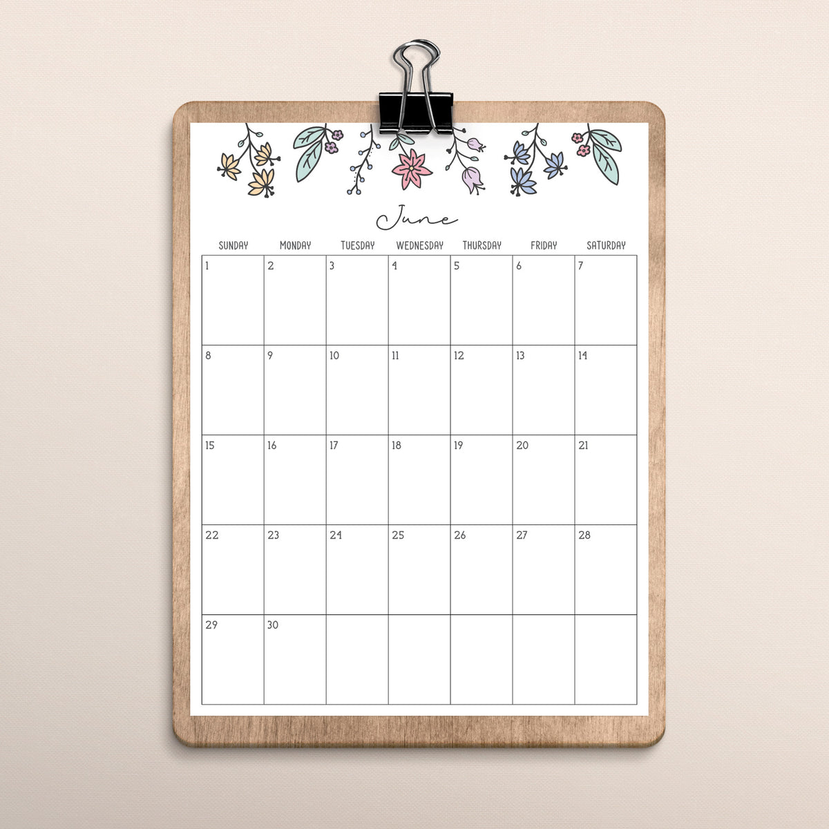 Printable Calendar