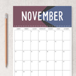 Load image into Gallery viewer, printable calendar
