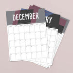 Load image into Gallery viewer, printable calendar
