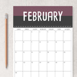 Load image into Gallery viewer, printable calendar
