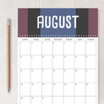 Load image into Gallery viewer, printable calendar
