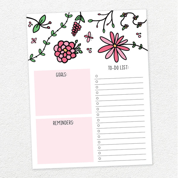 Printable Daily To-Do List · Tidy Plans