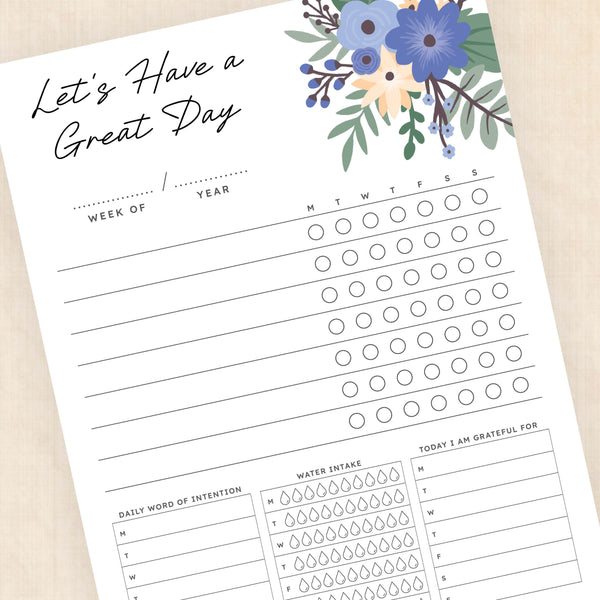 printable daily planner