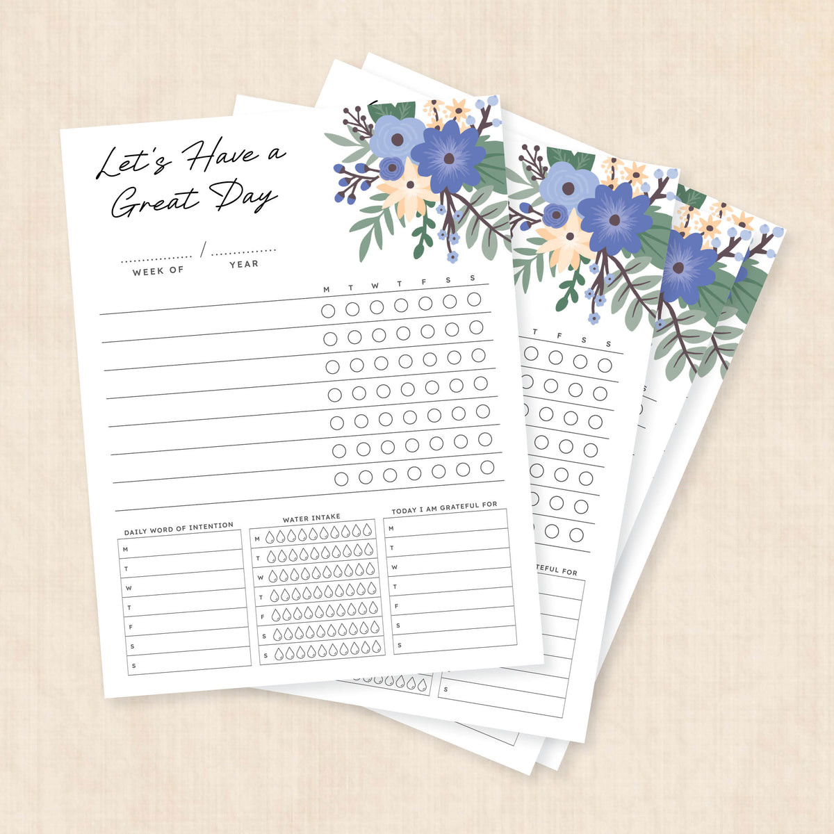 printable daily planner