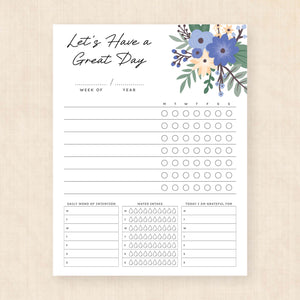printable daily planner