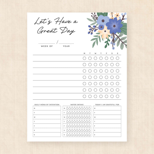 printable daily planner