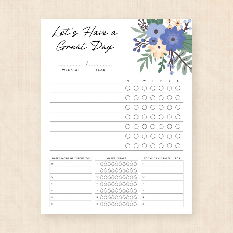 printable daily planner