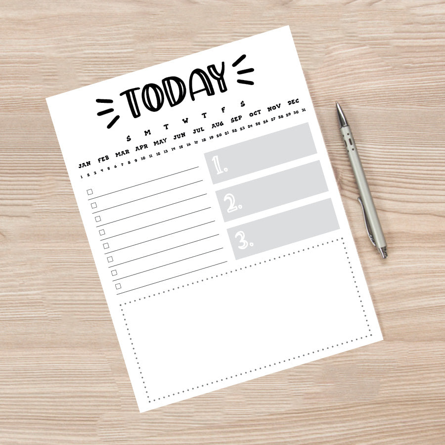 printable daily schedule