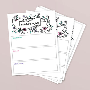 printable daily planner