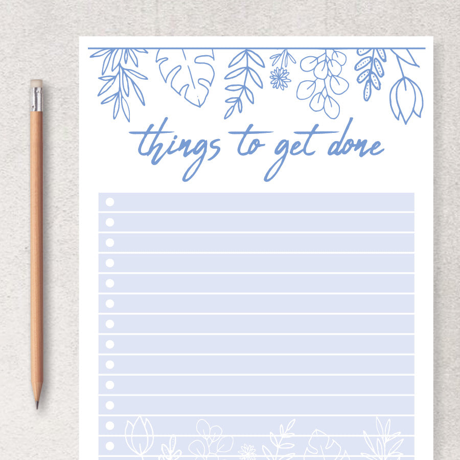 printable planner to-do list