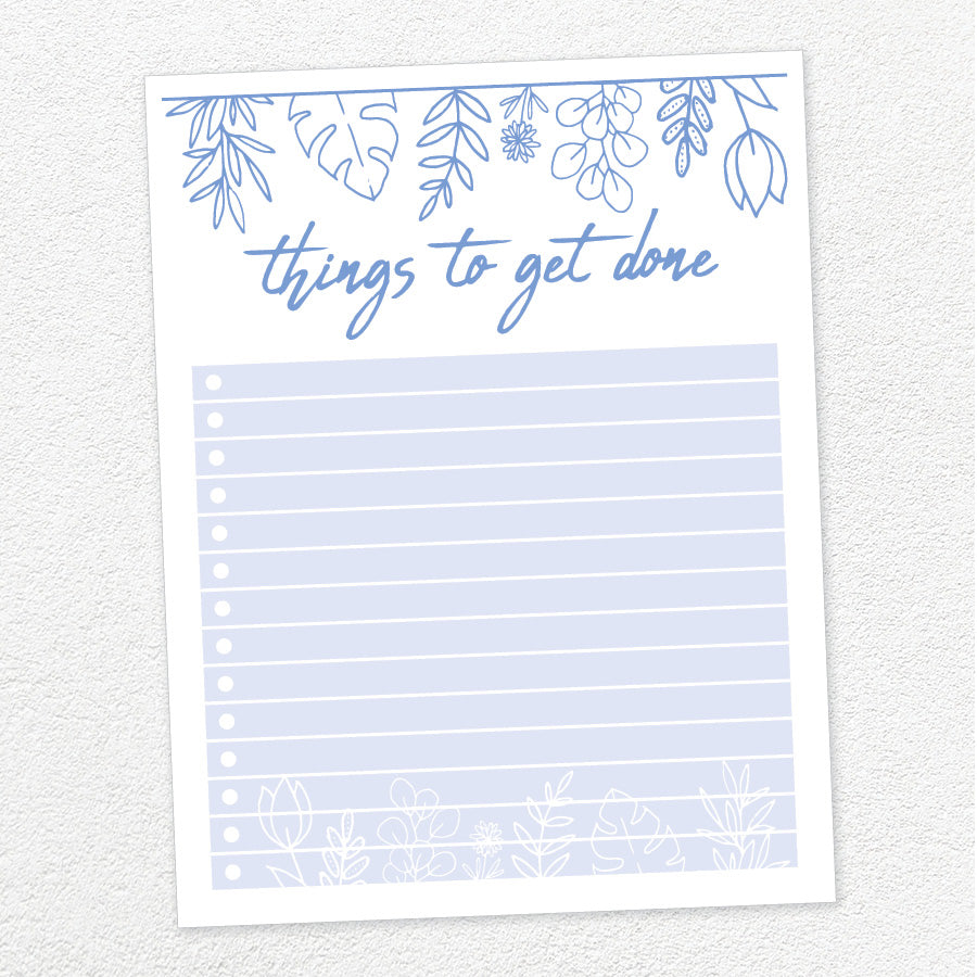 printable planner to-do list