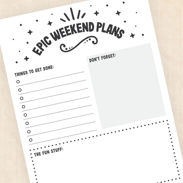 printable planner