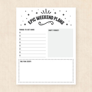 printable planner