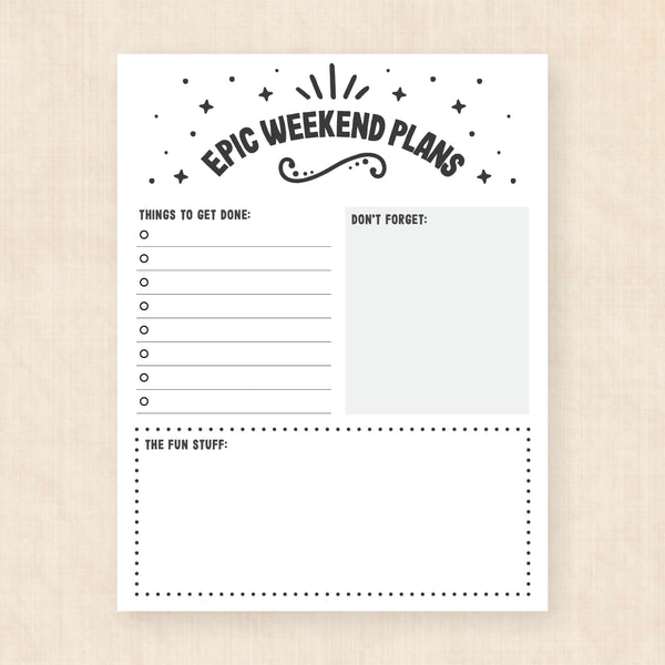 printable planner