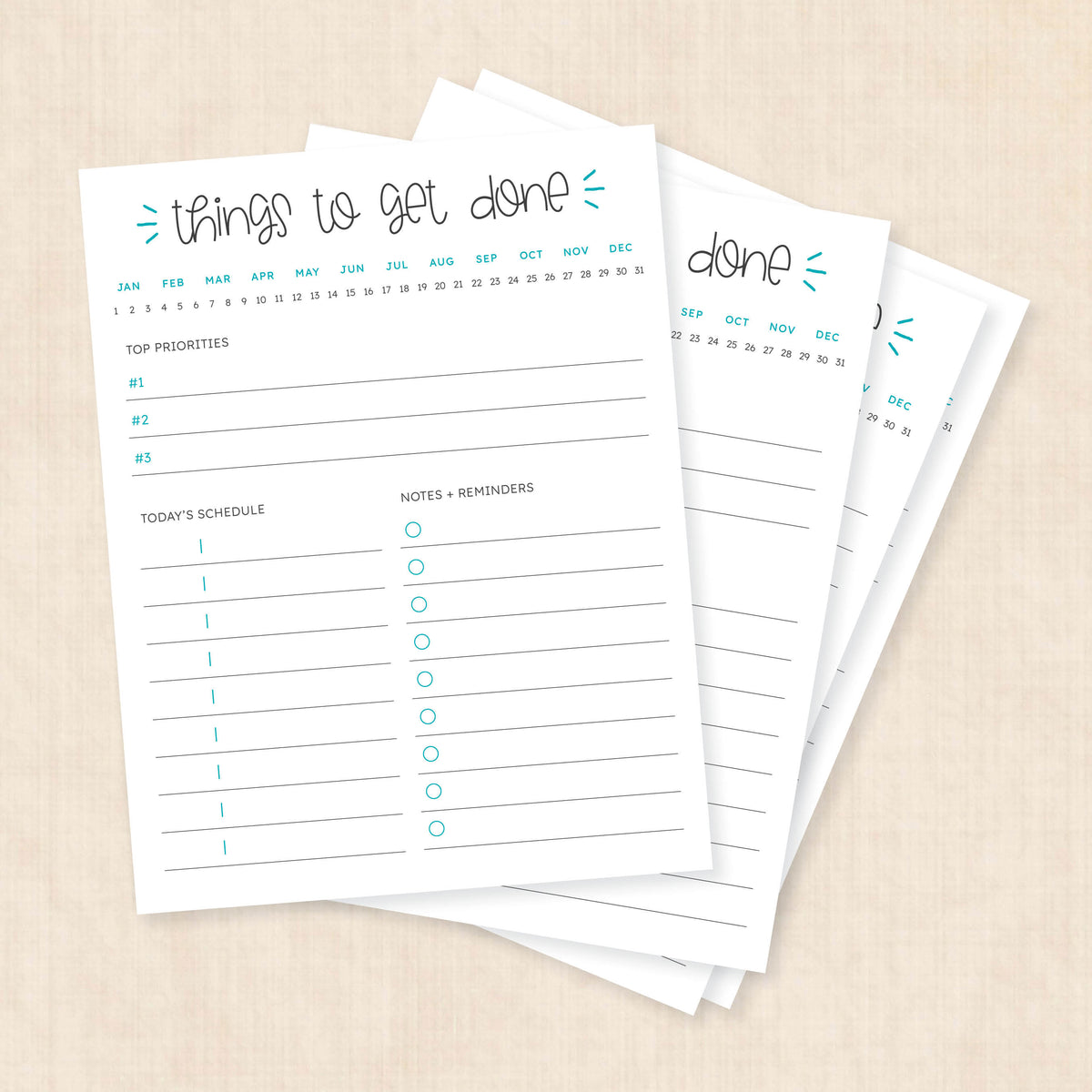printable to do list