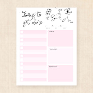 printable to do list