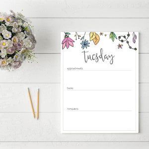 printable weekly planner