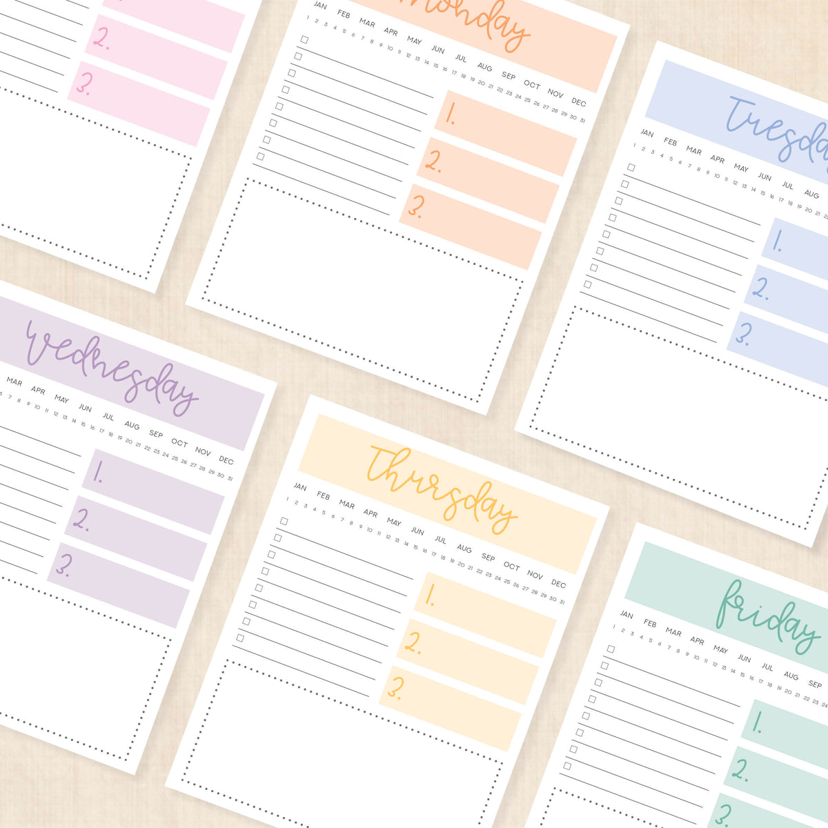 Printable Weekly Planner